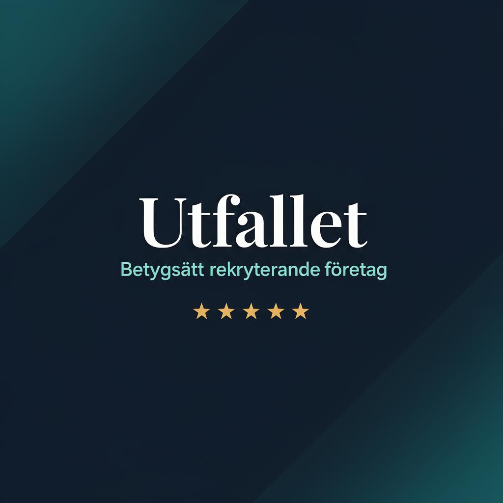 Utfallet – Betygsätt rekryterande företag i Sverige